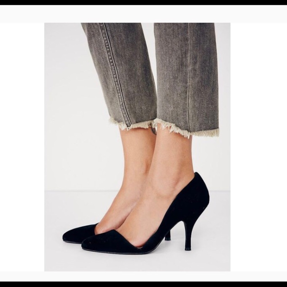 Suede Heels